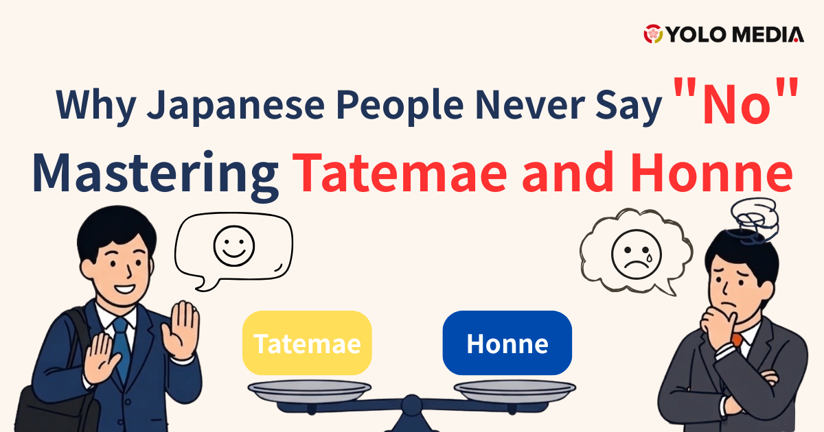 Why Japanese People Never Say “No”: Mastering Tatemae and Honne