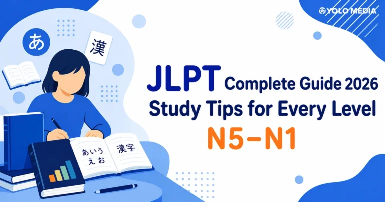 JLPT Study Guide 2026: Pass Rates, Levels, Materials & Registration (N5 to N1)