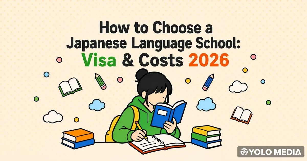 How to Choose a Japanese Language School for a Student Visa (2026): Costs & Application Process