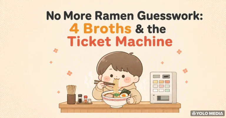 Ordering Ramen Without the Guesswork: Ticket Machines, Broths, and What to Say (2026)