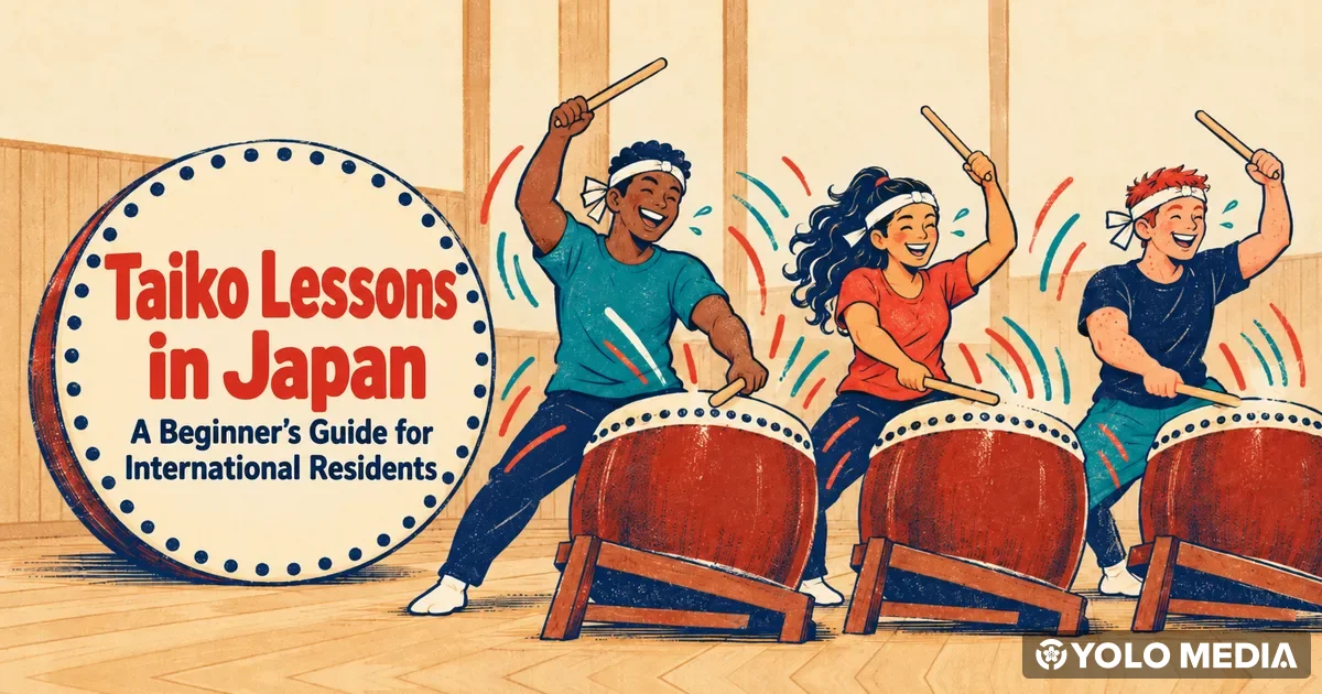 Taiko Lessons in Japan for Residents: Join a Local Group